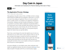 Tablet Screenshot of daycareinjapan.com